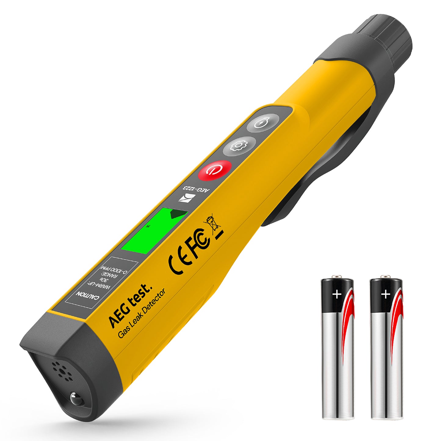 AEG-1223 Gas Leak Detector (Yellow)