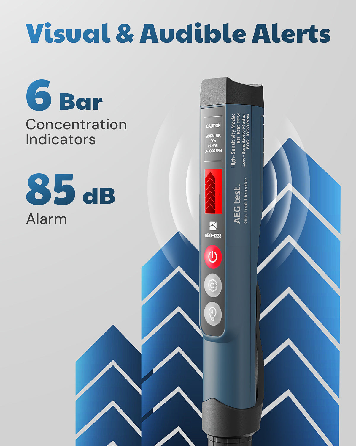 AEG-1223 Gas Leak Detector(Blue)