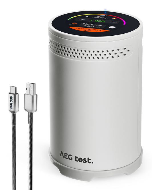 AEGTEST HOUND-3699 Radon Detector (White)