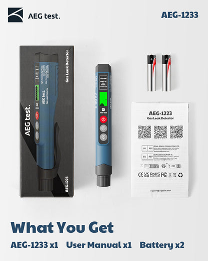 AEG-1223 Gas Leak Detector（Blue）