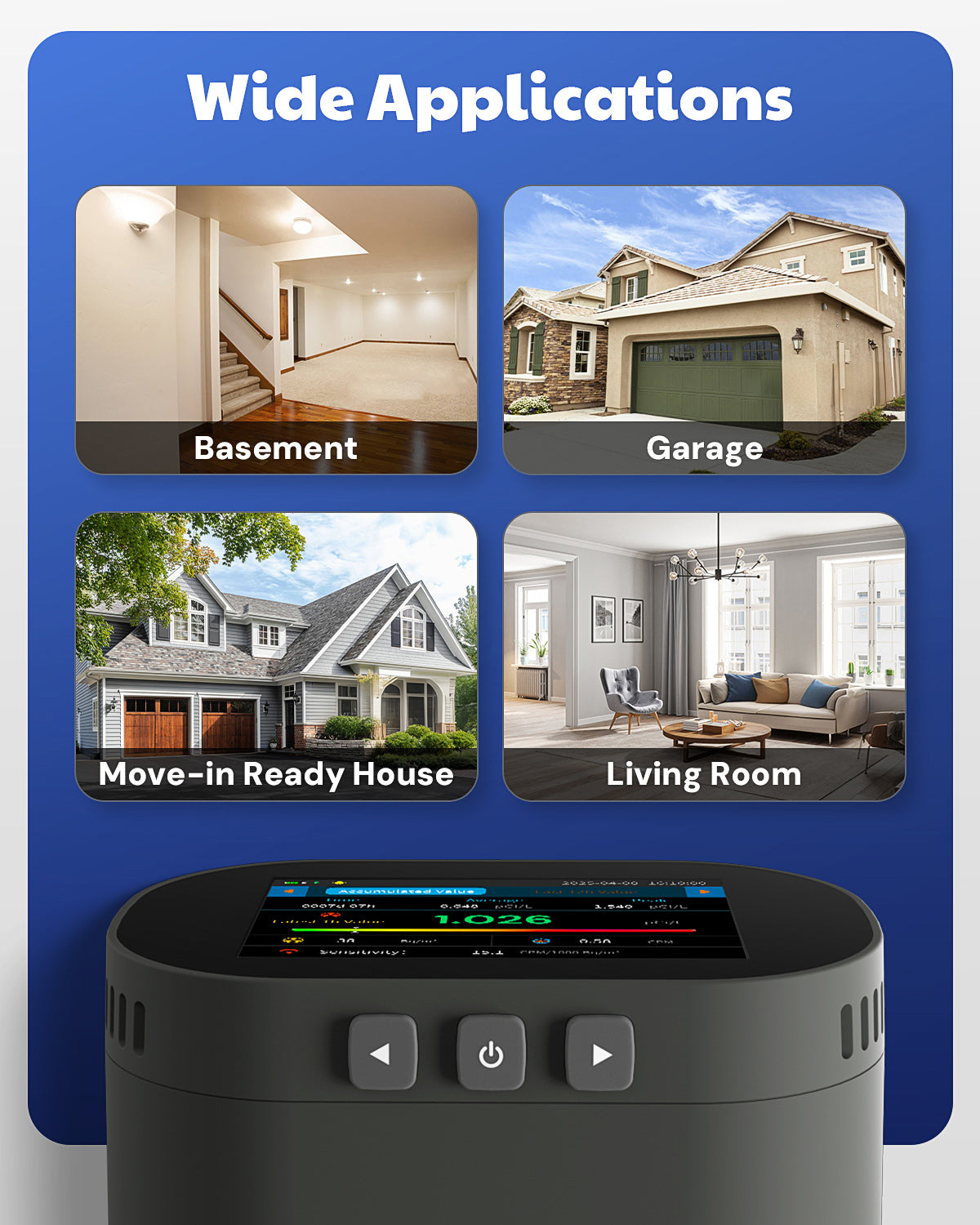 HOUND-3786 Radon Detector