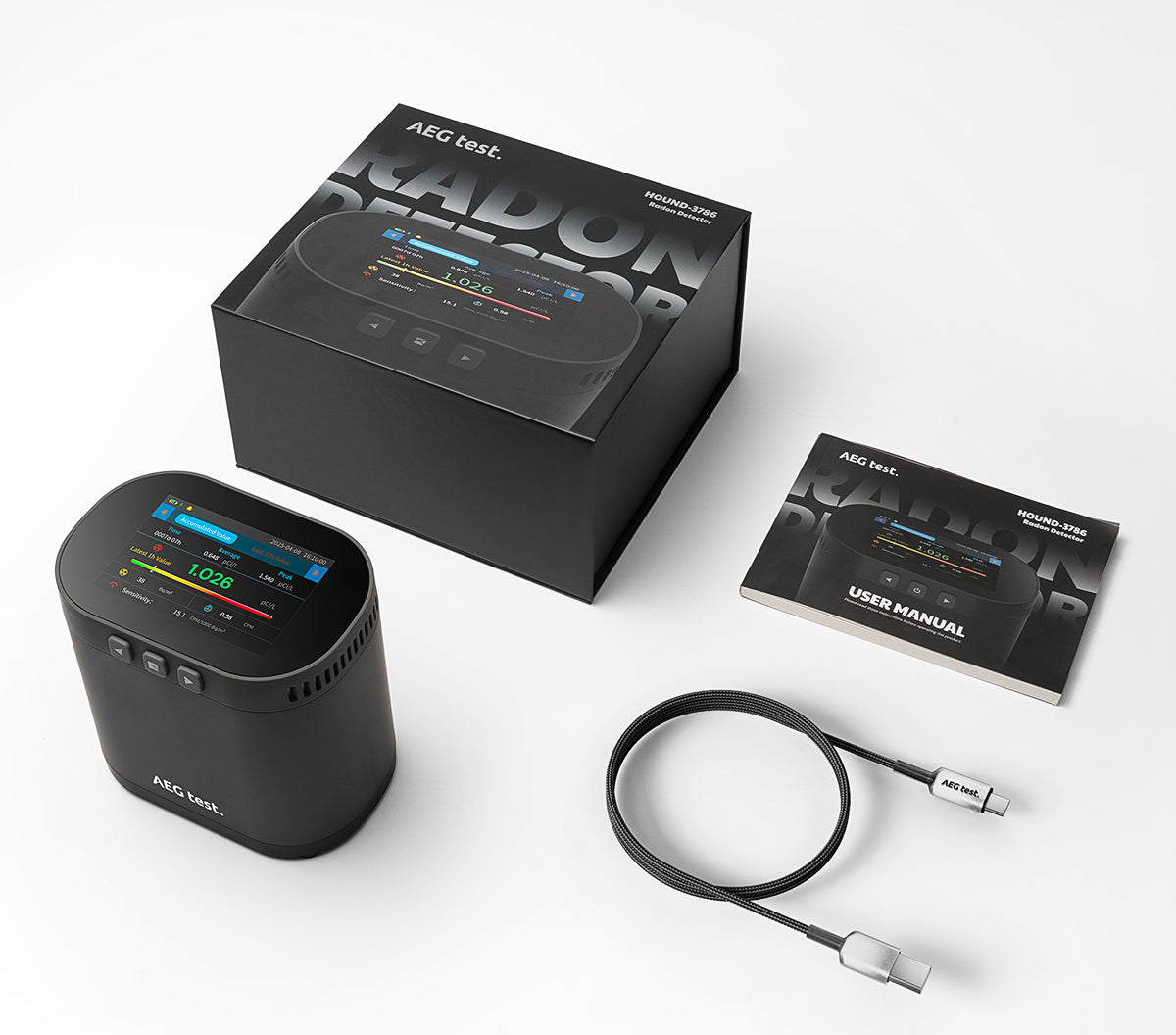 HOUND-3786 Radon Detector