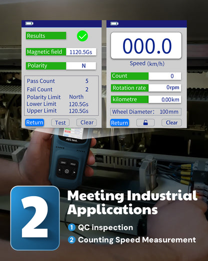 AEG-8103 Gauss Meter（1% Precision Measurement）
