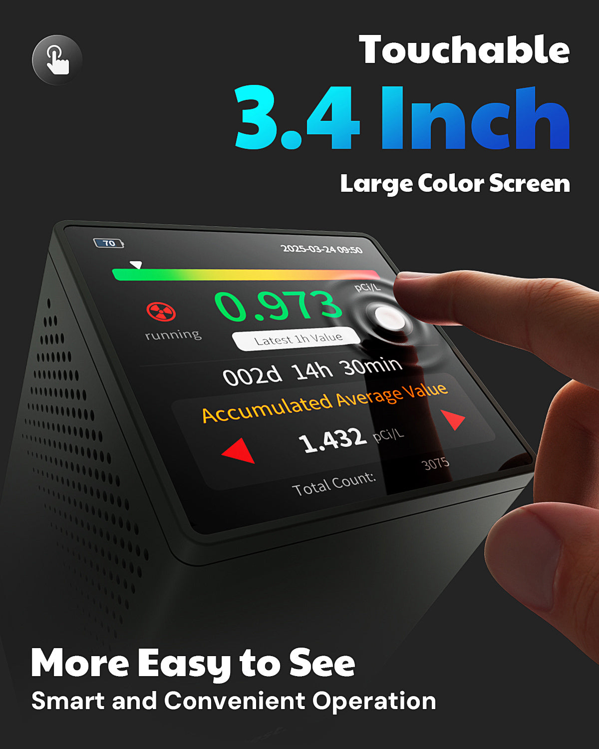 HOUND-2033 Radon Detector