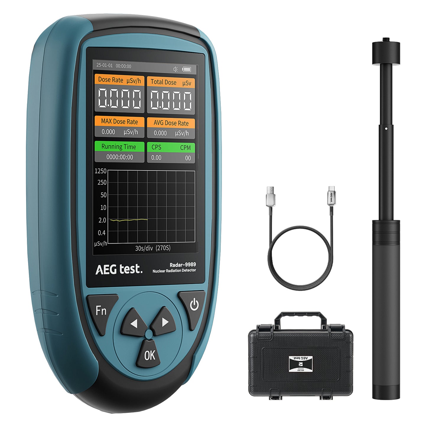 Radar-9989 Geiger Counter