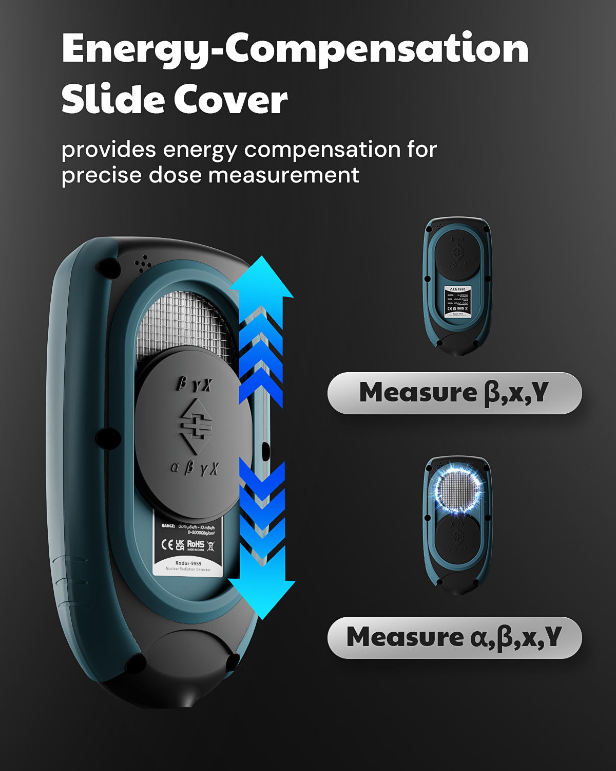 Radar-9989 Geiger Counter