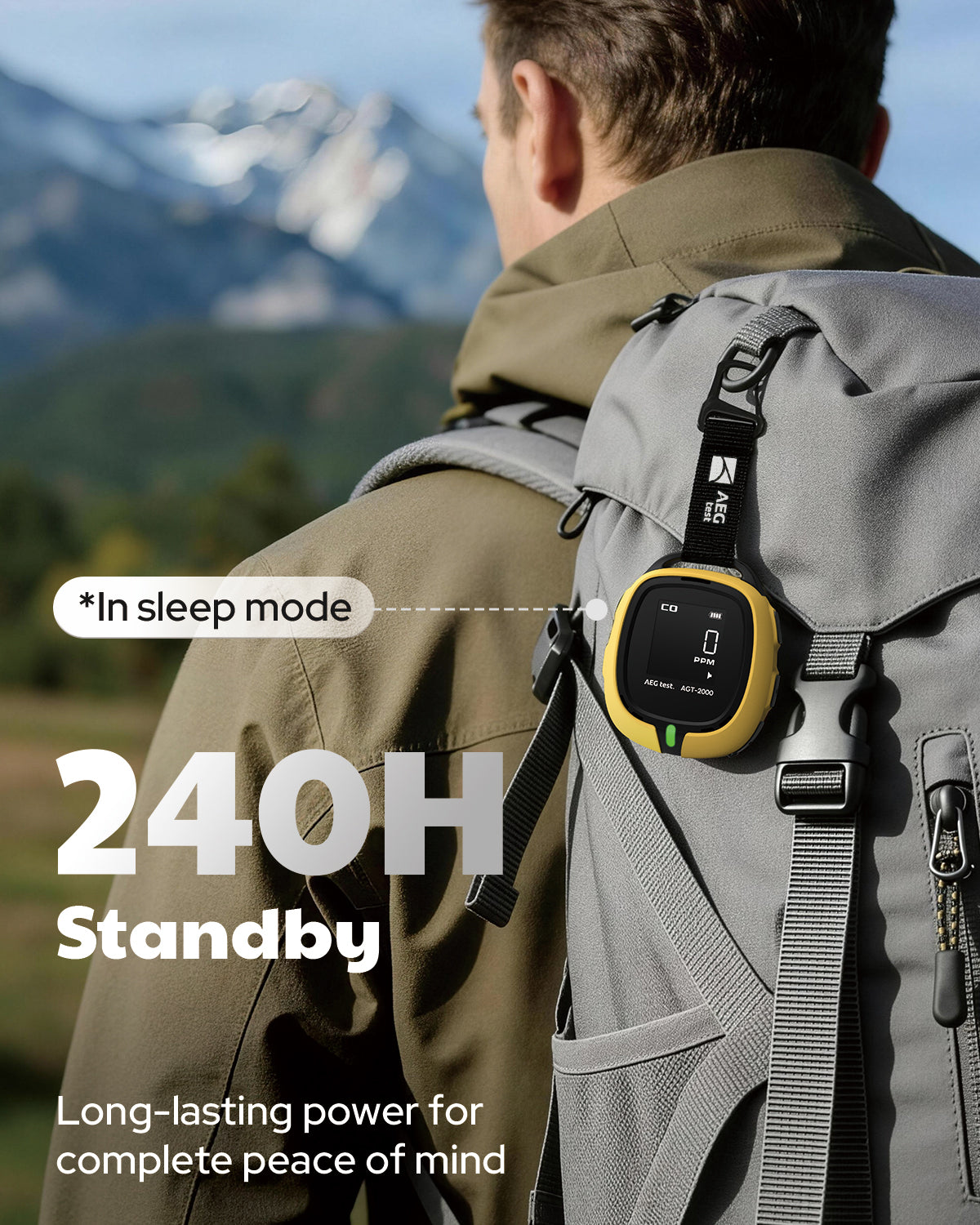 AGT-2000 Portable Carbon Monoxide Detector